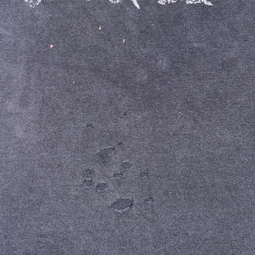 90s/00s Bruce Lee Kung Fu Martial Arts Faded Black Tee - Picture 4 of 5